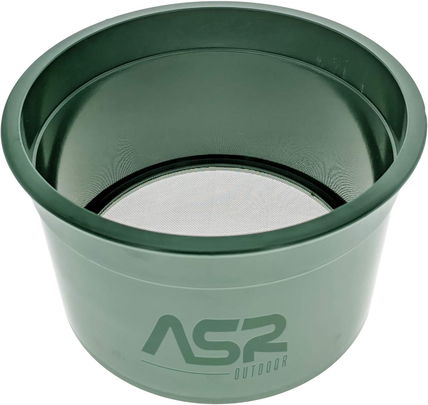 ASR Outdoor Gold Rush Sifting Classifier Sieve Mini 6 Inch Prospect Pan 60 Holes per Sq Inch