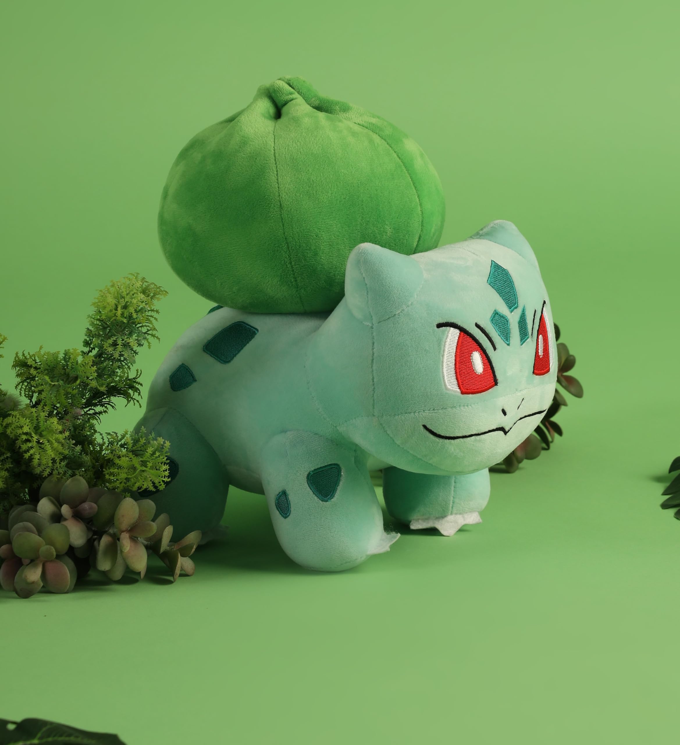 Mirada Pokemon Series Soft Toy - Officially Licensed - Soft & Comfortable Plush Soft Toy - Ideal for Kids, Boys & Girls (Bulbasaur)-picture-14