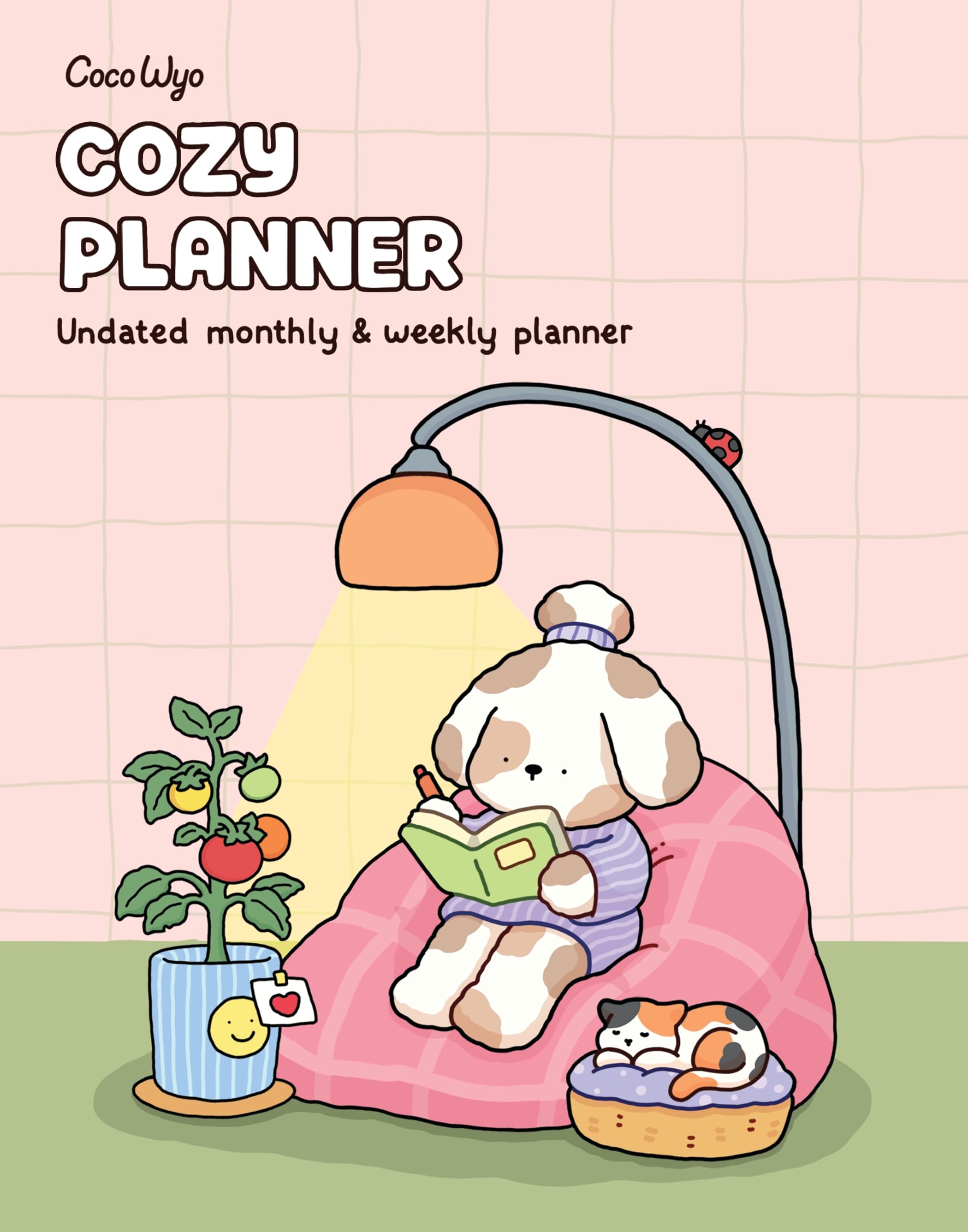 Cozy Planner: Undated weekly & monthly planner (Coco Wyo)