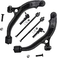 Vista 75 de Detroit Axle - Kit de brazos de control delanteros para Chevy GMC Silverado Sierra 1500 Avalanche Yukon Tahoe Escalade ESV EXT, 2 brazos de control
