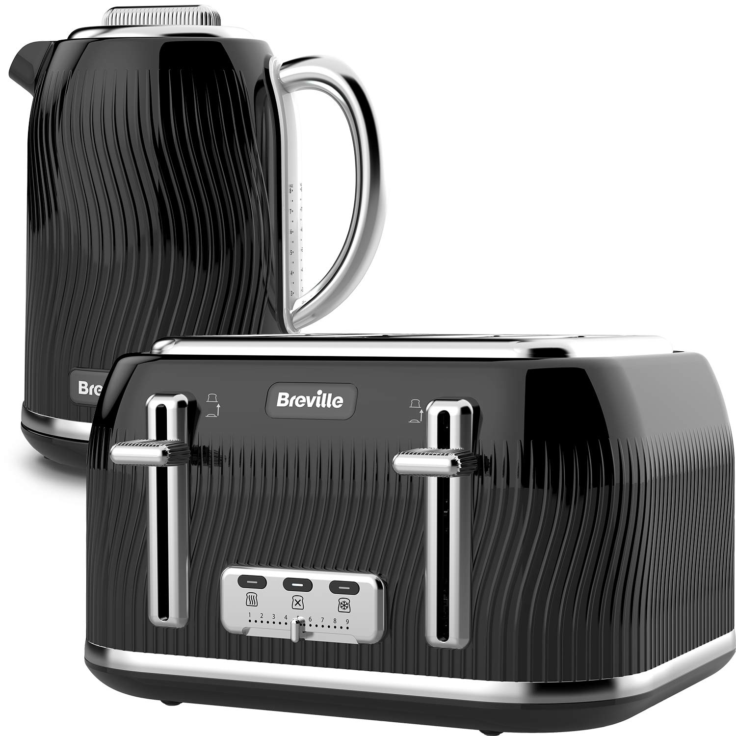 Buy Breville Flow Kettle & Toaster Set with 4 Slice Toaster & Electric