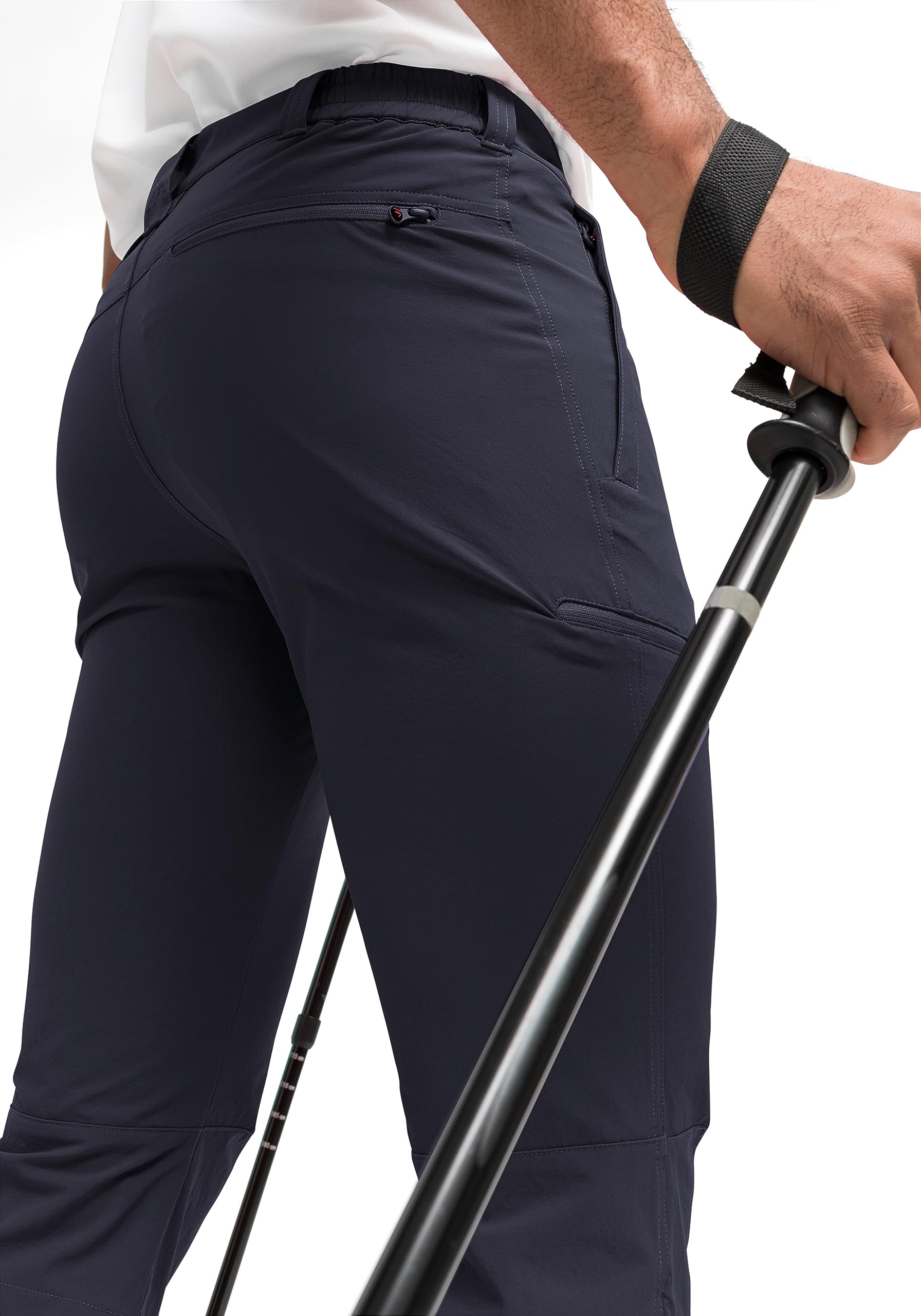 Maier Sports Jennisei, Kurze Herren Wanderhose, Wasserabweisende Wandercapri für Trekking und Hiking, PFC-frei, mSTRETCH pro 4 & Dryprotec