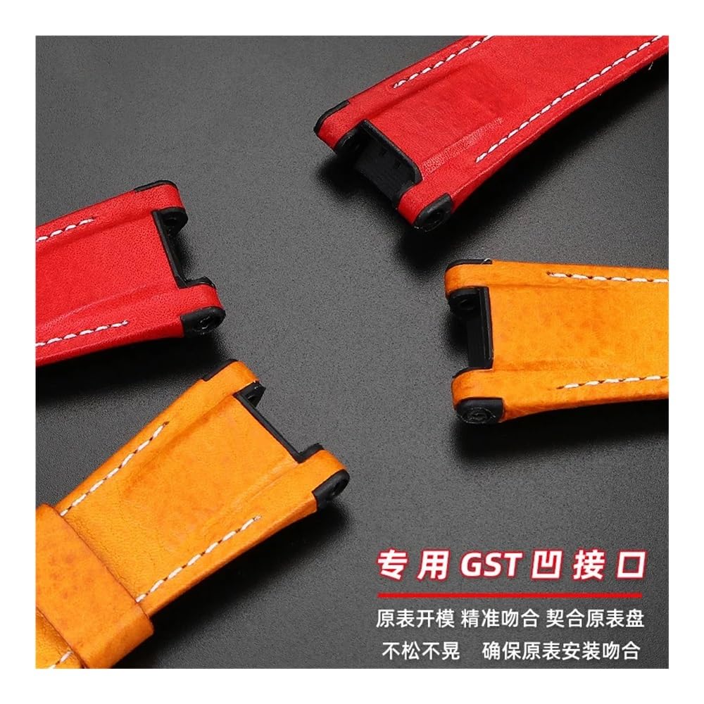Bracelet de montre en cuir et toile adapté for Casio G-SHOCK GST-B100 S130 W300GL 400G W330 GST-W120L s120 W130L série S100, accessoire de montre
