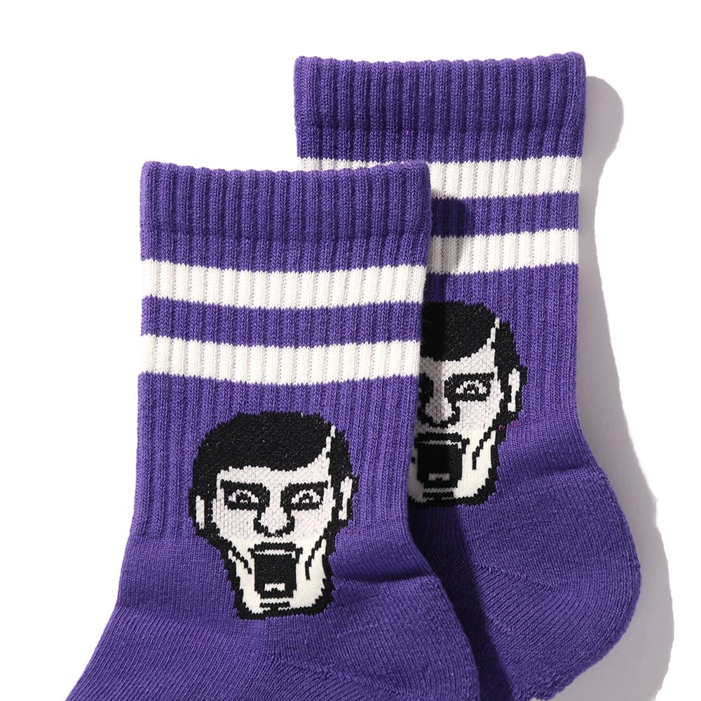 Amazon.co.jp: パンクドランカーズ□込□あいつ ライン ソックス