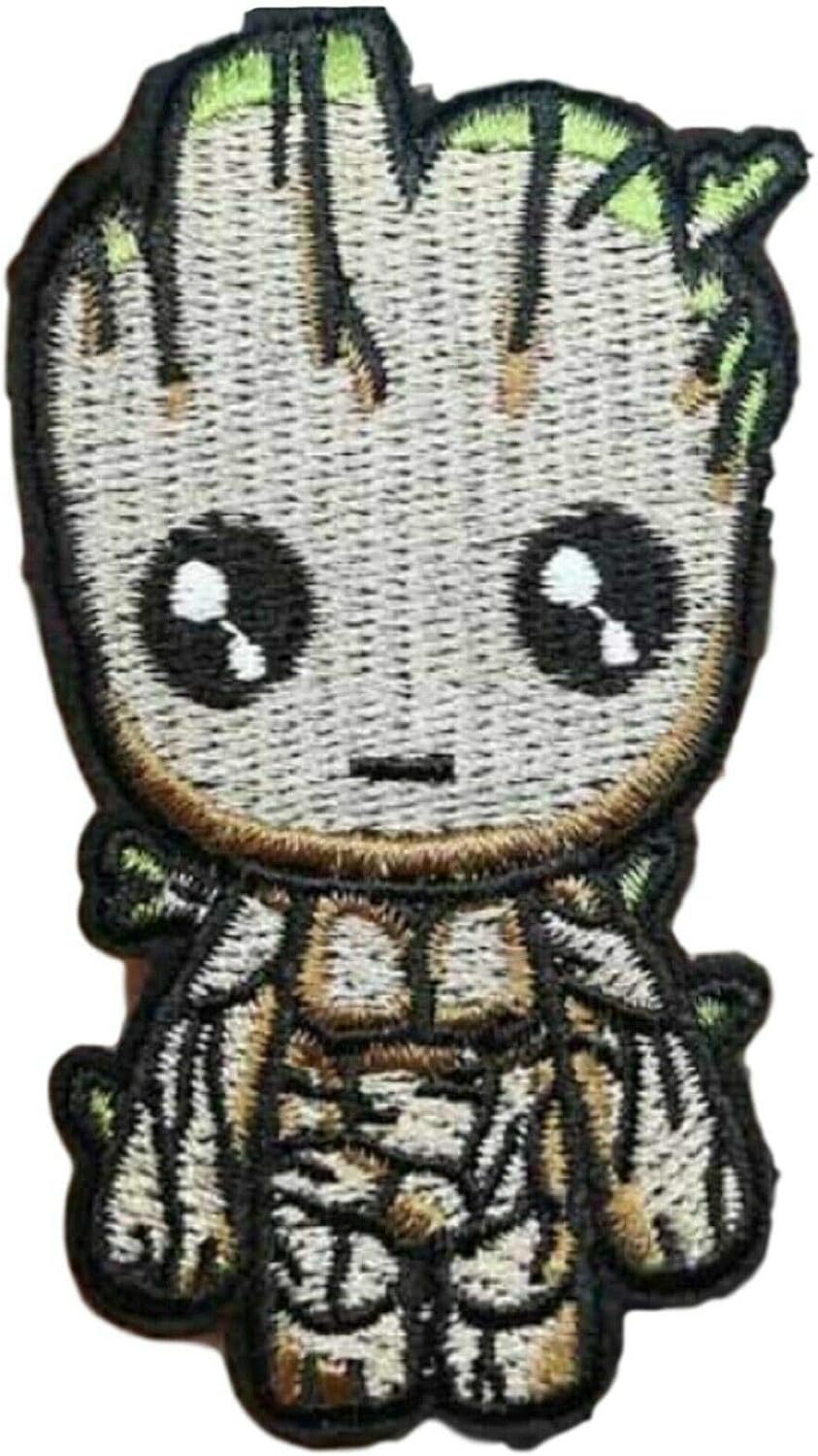 Baby Groot 3 Tall Embroidered Patch