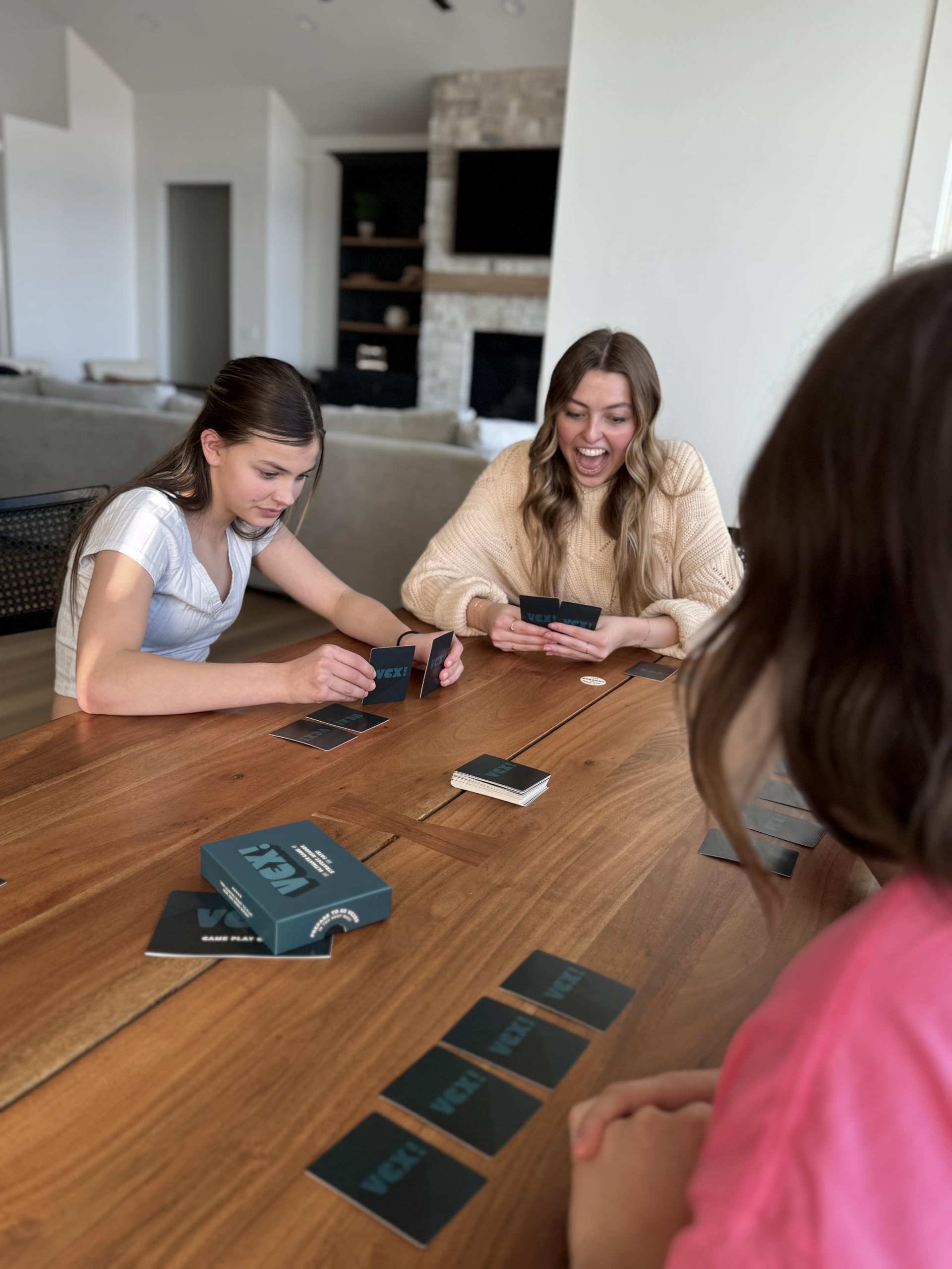 Vex! Card Game – The Ultimate Strategy & Memory Game for Families and Friends | 2-6 Players Ages 7+ | Portable Deck, Quick Play, for Family Game Night & Parties