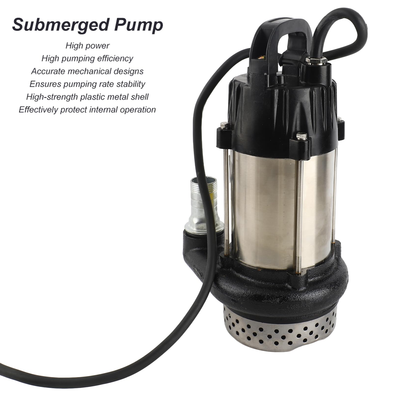 Bomba de Agua Sumergible, DC Pompa Immersa Senza Spazzole SZQ - 24V 400W DC24V 1in Pompa Sommersa Pompa SUMP OUTMERSIBILE Componenti Pneumatici