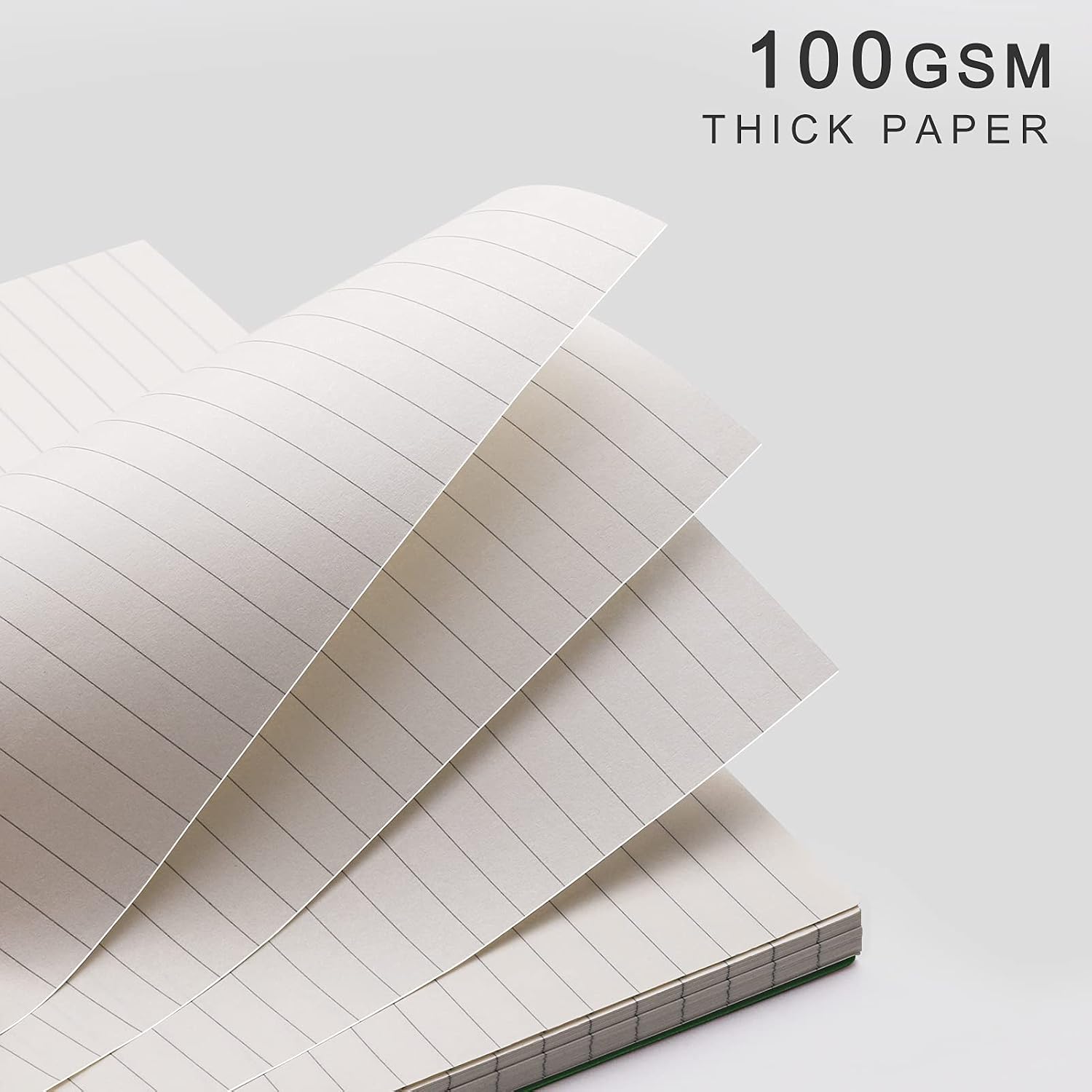 RETTACY Spiral Notebook - Small Notebooks College Ruled with 960 Pages,Hardcover,College Ruled,5.7" x 4.5",100GSM Thick Paper