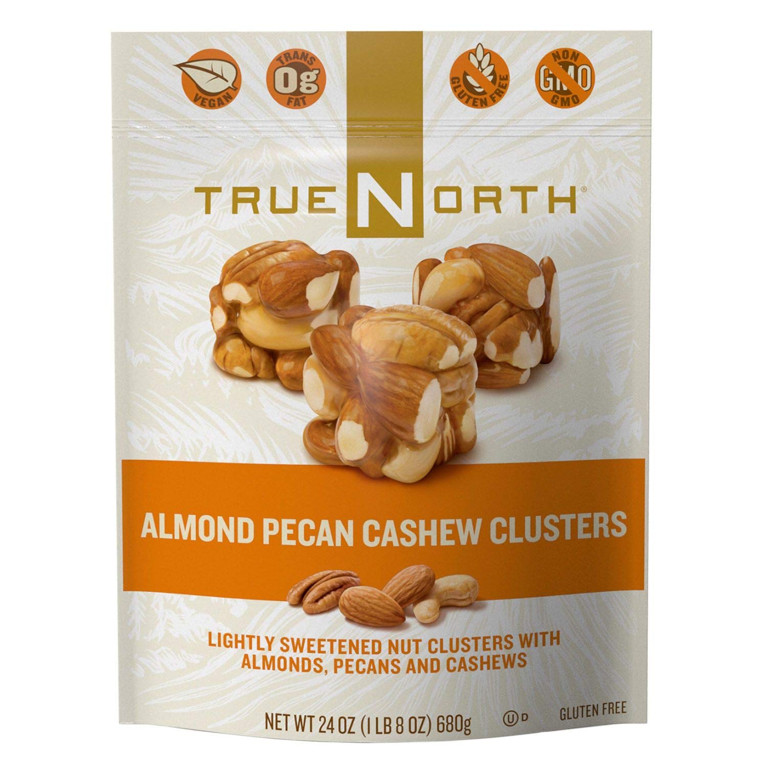 True North Almond Pecan Cashew Clusters (24 Ounce) (3 Pack)