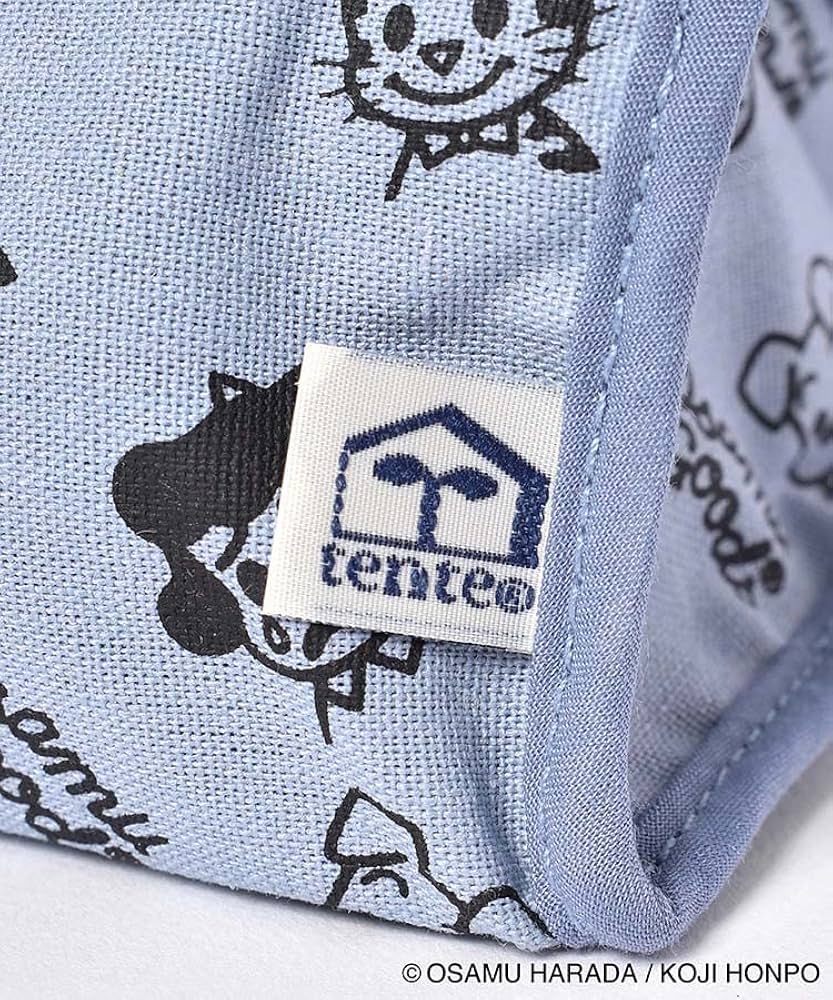 C/S ギンガムチェック キッズ ティッシュケース ラミネート BL1 Amazon｜HEMING'S ヘミングス tente [テンテ] OSAMUGOODS