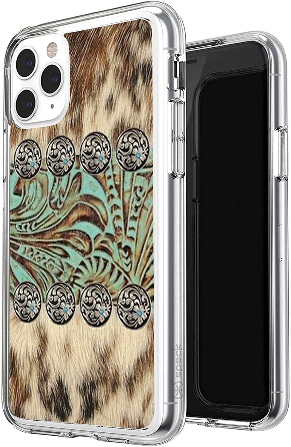 Amazon.com: Western Phone Case for iPhone 13, Cowhide Print Western Country  Turquoise iPhone Case for Men Women Cowgirl Cowboy Gifts Cool Cute Design  Flexible TPU Shockproof Cases, Cowhide Print Turquoise : Cell