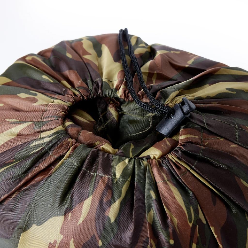 Schlafsack für Erwachsene Camping Jahreszeiten mit Kapuze und Reißverschluss, 190x, wasserfest Polyester mit PP Füllung, leicht kompakt mit Packtasche für Wandern Trekking Outdoor