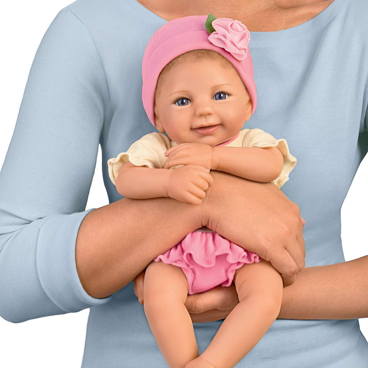 One-Day Sale: Up to 40% Off Ashton Drake Realistic Baby Doll, Lil Sprout Baby Doll Girl Looks Like a Real Life Baby, So Truly Real® Doll, Certified Premium Grade, Ages 6+ Product Deal Ashton Drake Realistic Baby Doll, Lil Sprout Baby Doll Girl Looks Like a Real Life Baby, So Truly Real® Doll, Certified Premium Grade, Ages 6+