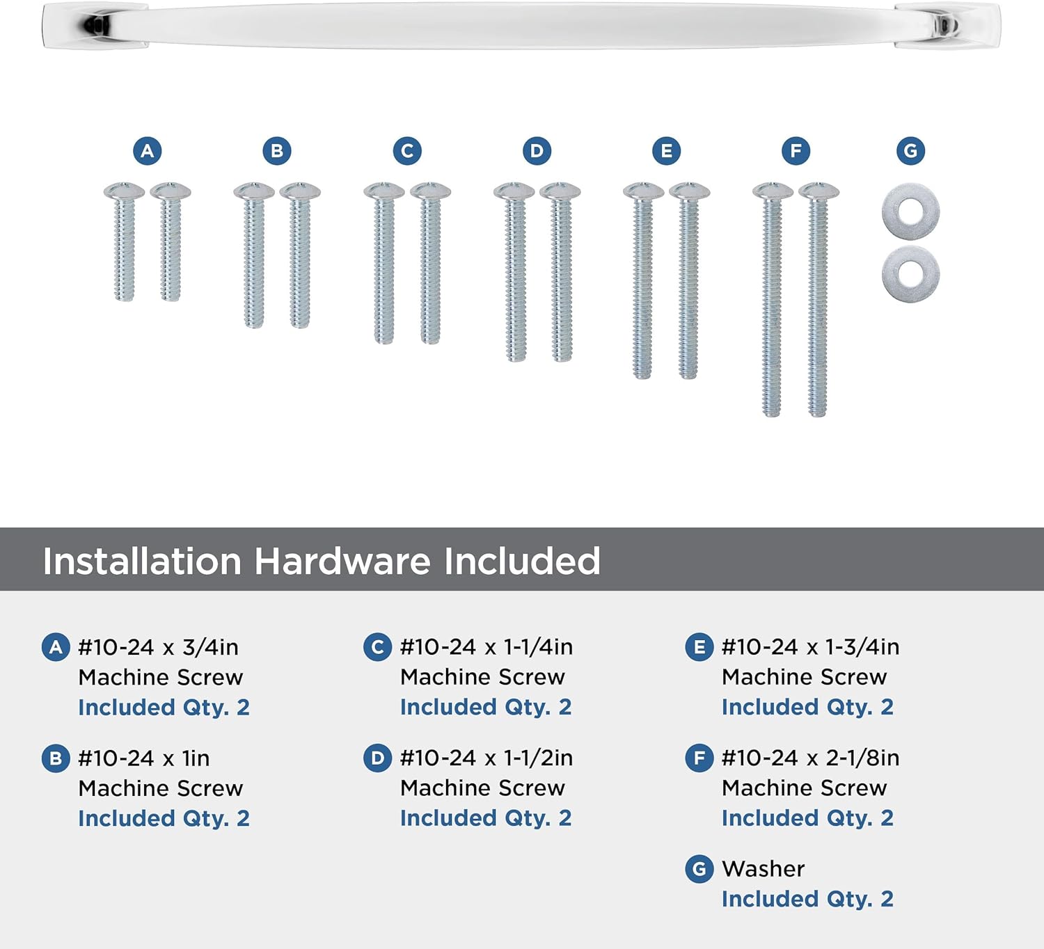 Amerock | Oversized Cabinet Hardware/Appliance Handle Pull | Polished Chrome | 18 in (457 mm) Center-to-Center Drawer Pull | Highland Ridge | Kitchen and Bath Hardware | Furniture Hardware