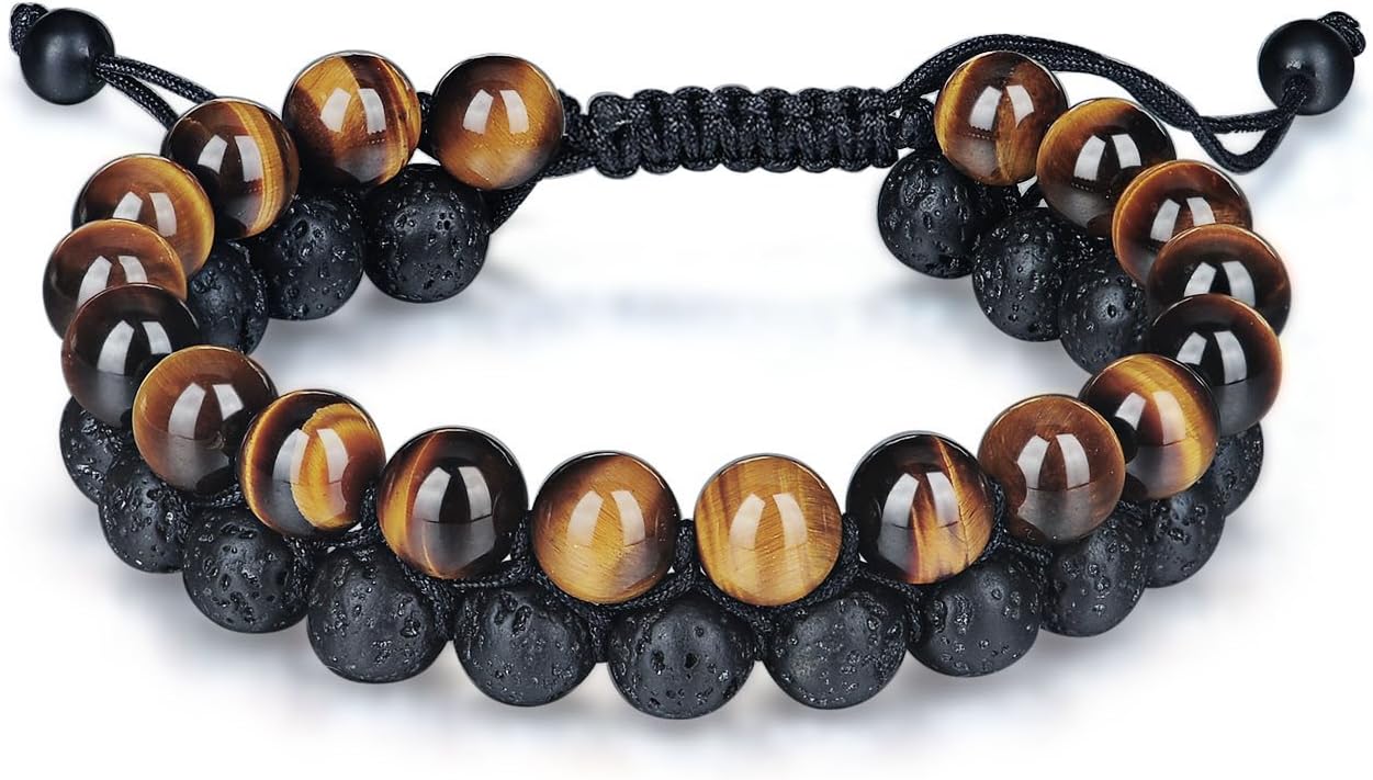 Lava Tiger Eye Bracelet