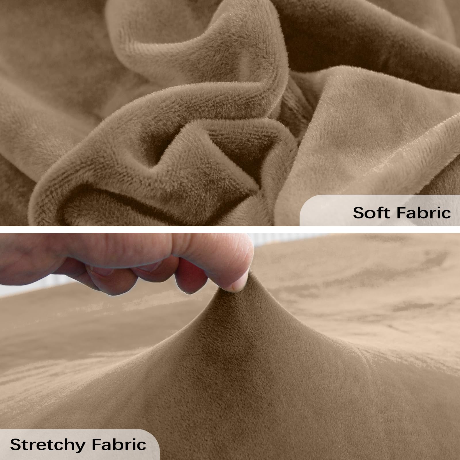 Copripoltrona Relax 4 Pezzi - Elasticizzato, Velluto, Per Poltrone Reclinabili - Foto 8