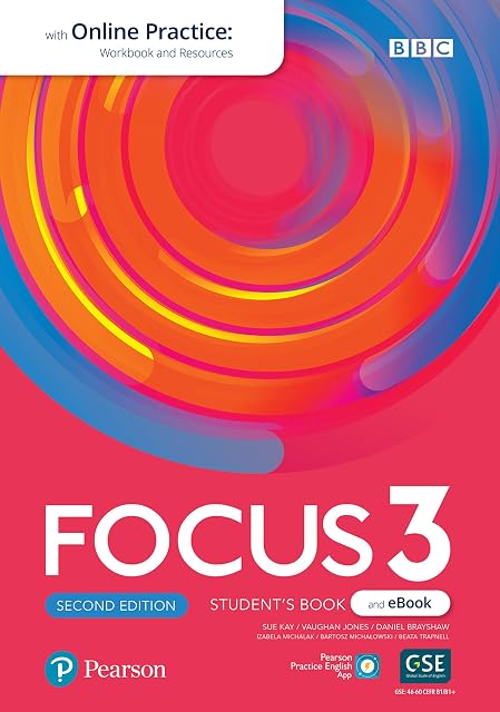 Portada de Focus 2e 3 student's book with standard pep pack 2021 +ebook