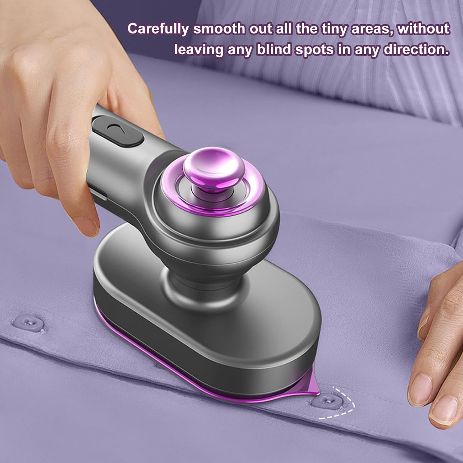 Garment Steamer Rotating Construction Strong Pressure Efficient Suitable for Silk Cotton Blended Fabrics Fast Heating Steamer