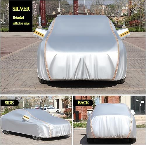 Miniatura 6 de Car Cover for Dacia Sandero Sandero Stepway,Waterproof Scratch Resistant Breathable Full Car Cover,Outdoor Car Cover Snowproof UV Protection