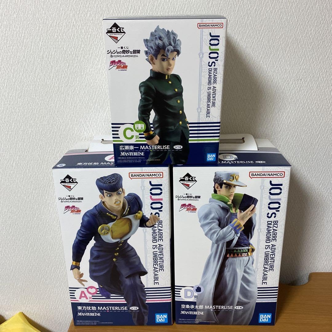 ジョジョの奇妙な冒険 一番くじA.C.D フィギュアセット