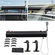 7.93 Gallon Self-Pressurized Water Tank for Camping Showers,Roof Rack Mount Road Shower,Bumper Mount or Bed Mount Vehicle Water Storage for Trucks & Off Road Vehicles 30L