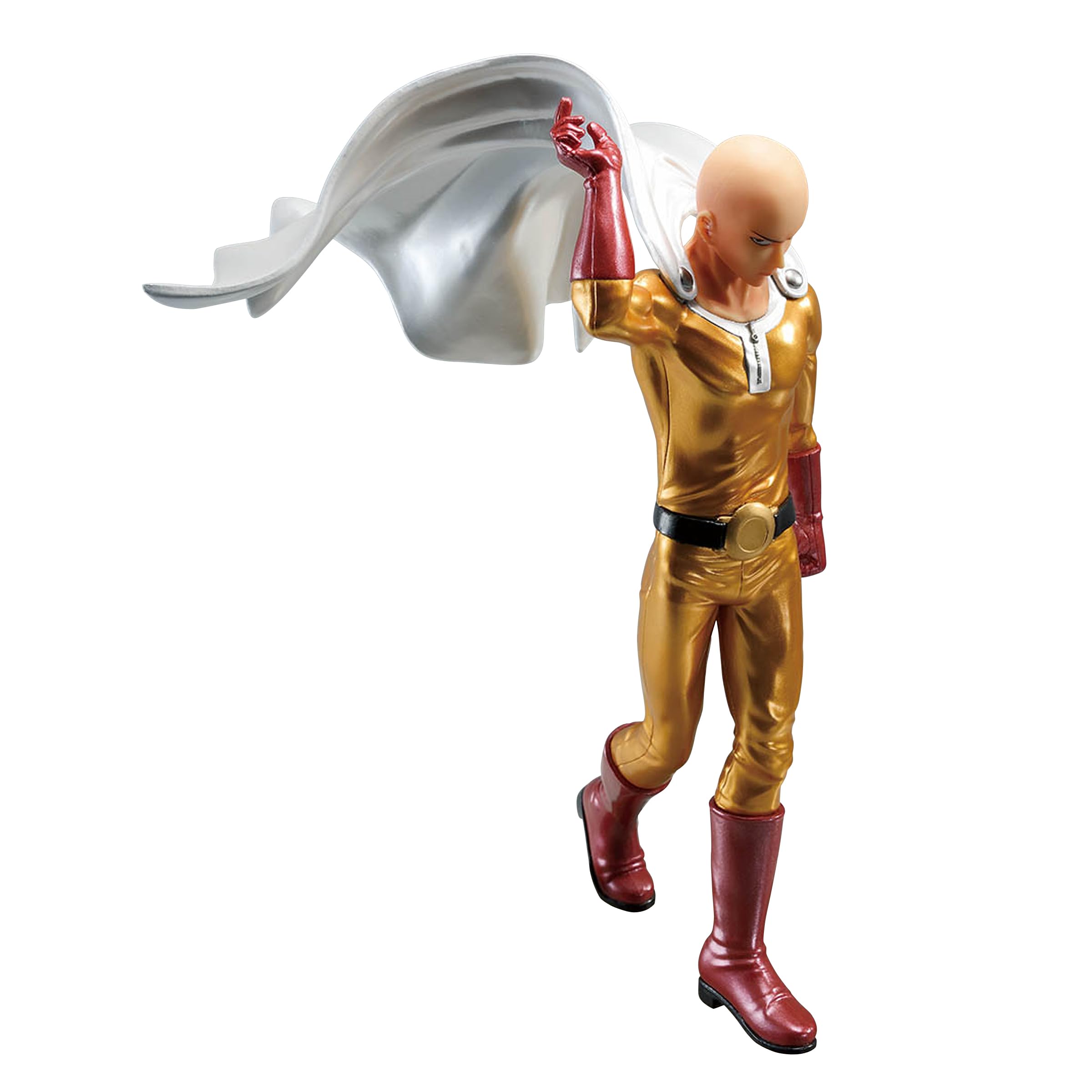 Banpresto - One-Punch Man - Saitama Metallic Color, Bandai Spirits DXF Premium Figure, Black - Image 2