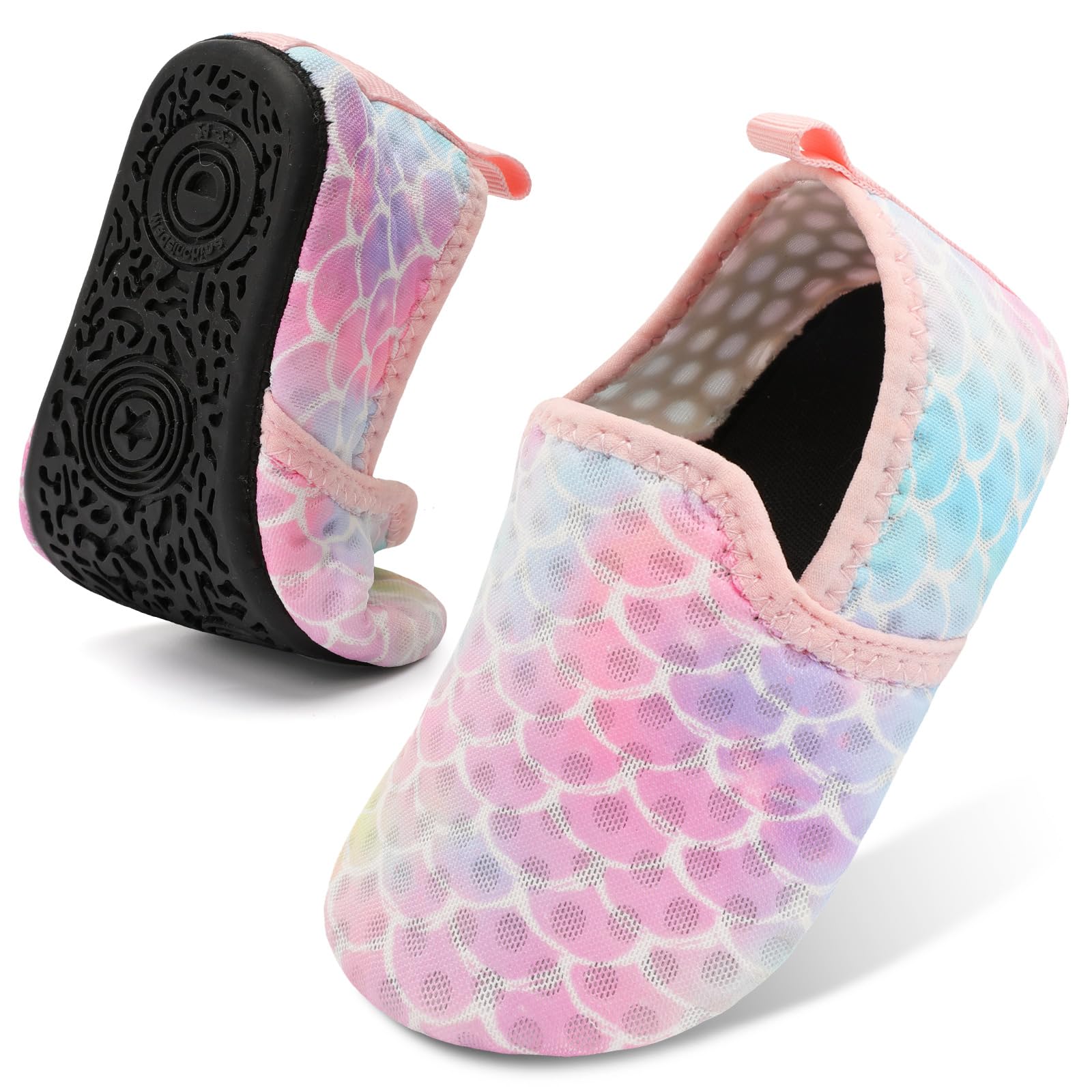 Centipede Demon Toddler Water Shoes for Girls Boys Kids Baby Beach Swim Aqua Socks Quick Dry Summer Sandals for Pool Outdoor Sports Barefoot Sock Shoe Rubber Soles Slippers 6-6.5 Toddler
