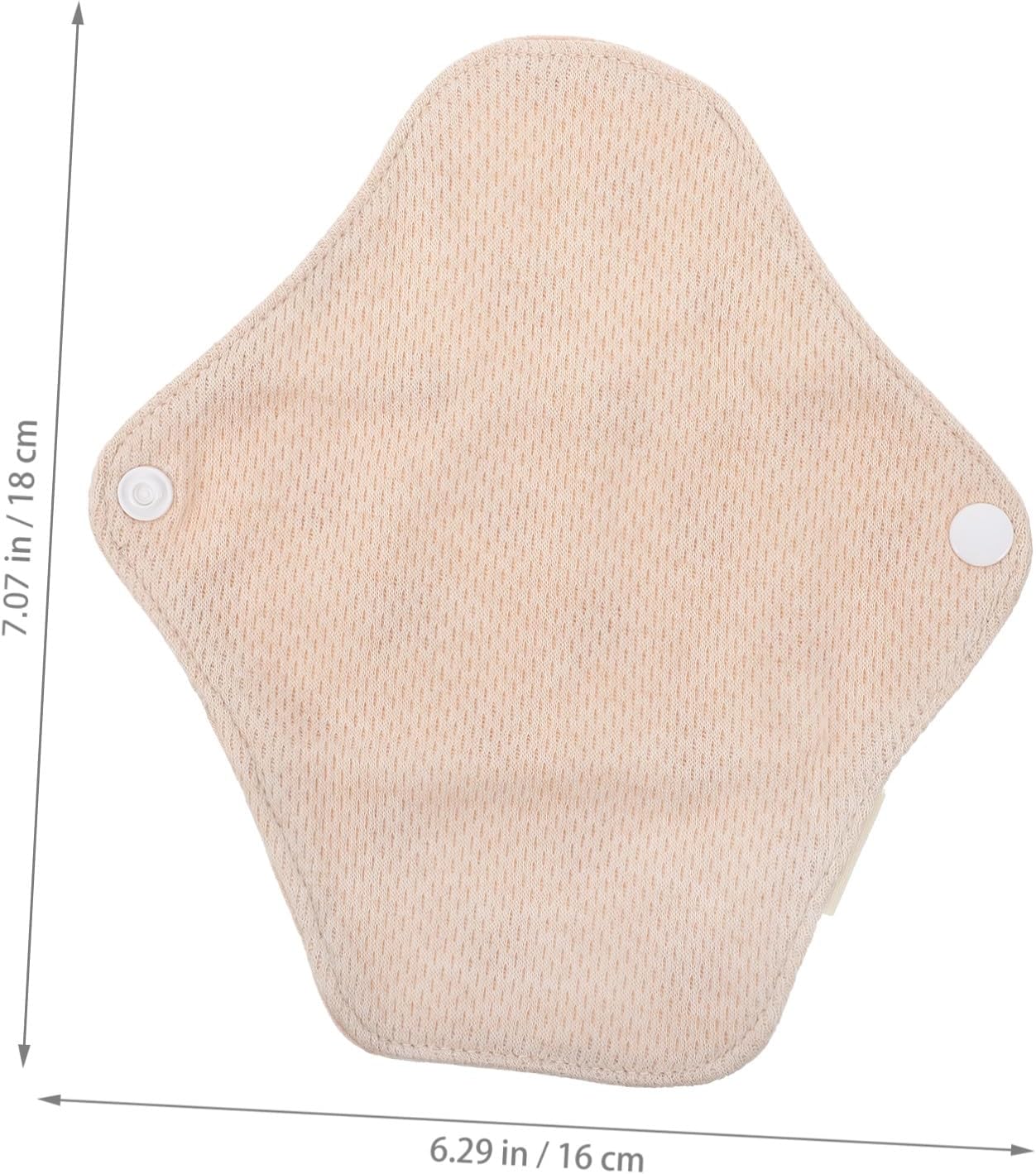 ERINGOGO 4PCS Washable Sanitary Napkin Pads Reusable Menstrual Mats for Women Lightweight Breathable Nursing Pads for Daily Travel Outdoor Use