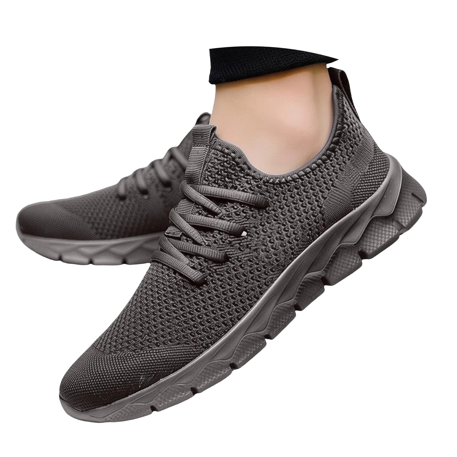 Generisch Trekkingschuhe Damen Leicht Wasserdicht Laufschuhe Bequeme | SportSchuhe Mit Mesh JoggingSchuhe Atmungsaktiv FitnessSchuhe Bequem WalkingSchuhe OutdoorSchuhe WanderSchuhe