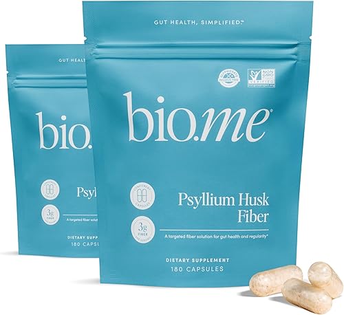 Miniatura 9 de Fiber Rescue - Polvo de cáscara de psyllium para salud digestiva y alivio de la hinchazón, polvo de fibra soluble prebiótica con sabor a limonada