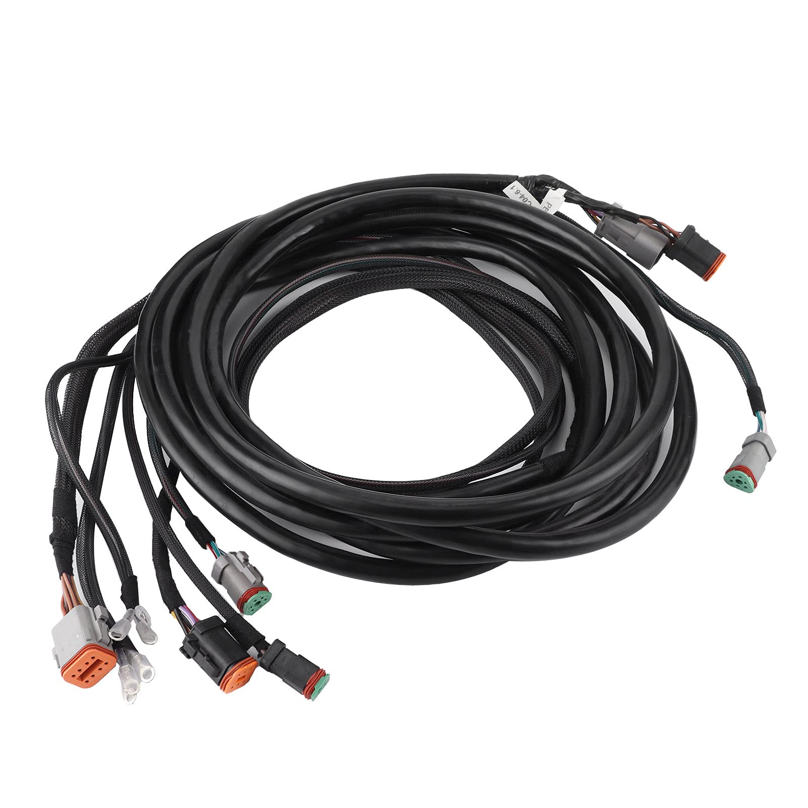 Voltmetro Digitale, Orologio e Termometro - Display LED 12V per Auto, Moto, Barca e Camion