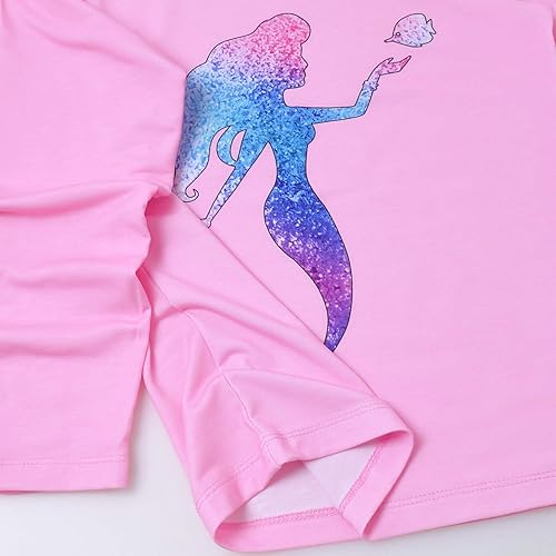 Miniatura 4 de Pijamas a juego para muñecas y niñas, conjunto de pijamas de unicornio de algodón para niños, pijama