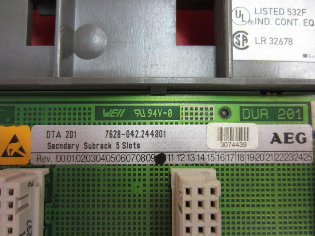 AEG DTA-201 Secondary Subrack 5-Slot T15708