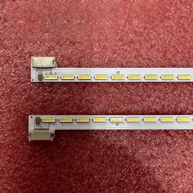 Bande de rétroéclairage LED Compatible Fit for Panasonic TX-65C320E LT-65VU83A P65UP0317A 65FME249B 65AO3USB 17ELB65SLR2 7020PKG 84EA RL Type(Kit 2pcs for 1 TV)