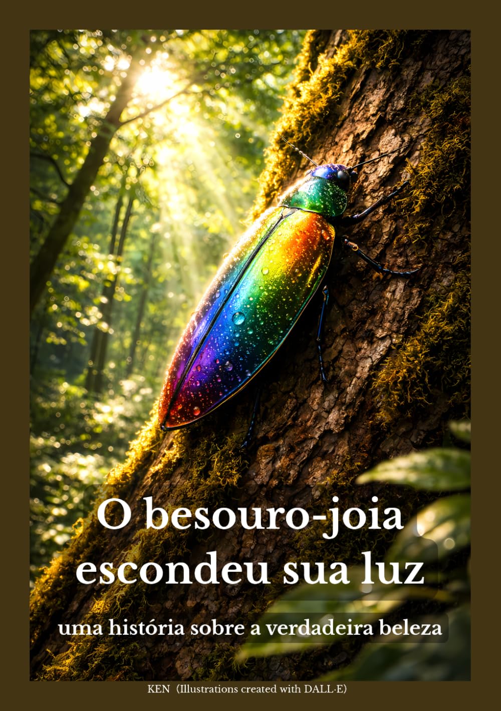 O besouro-joia escondeu sua luz: uma história sobre a verdadeira beleza