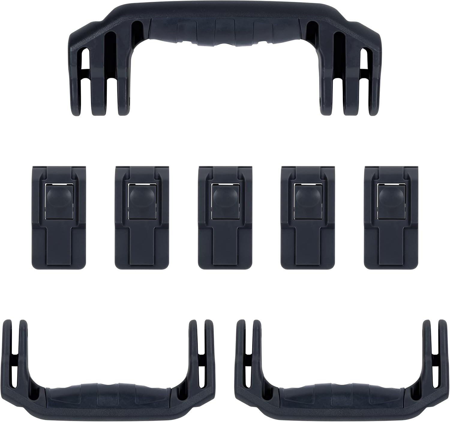Pelican 1637 Replacement Handle & Latch Set by ColorCase
