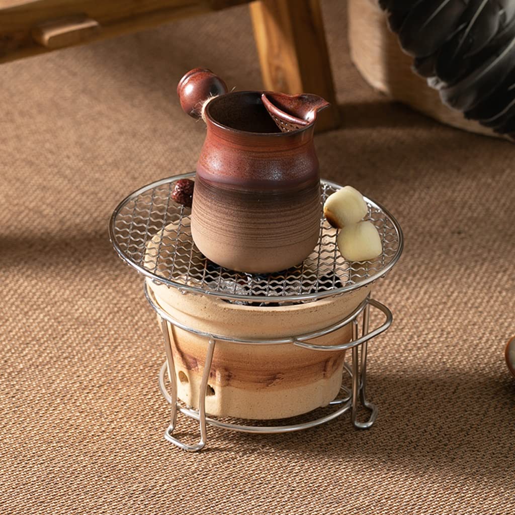 Czajnik podróżny Red Kiln z uchwytem bocznym, do użytku domowego, do użytku wewnątrz, mały ceramiczny czajnik Kung Fu, zestaw do parzenia herbaty, zielony dzbanek do herbaty, pojemność 750 ml