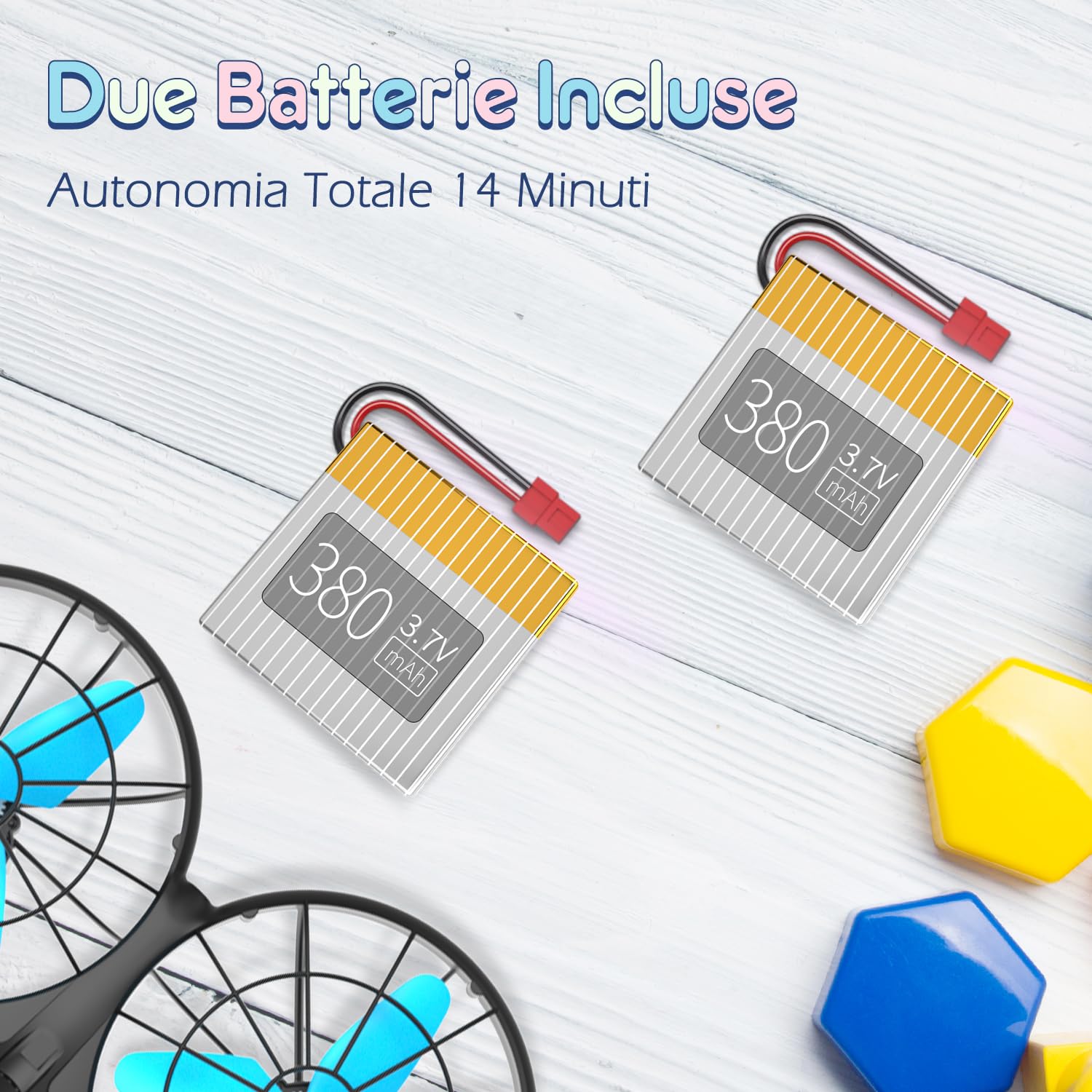 Loolinn | Drone per Bambini Regalo - Mini Drone con Tecnologia Anti-Collisione Automatica/Sicuro per i Bambini/Facile da far Volare/Acrobazie a 360°- Certificazione Approvata C0