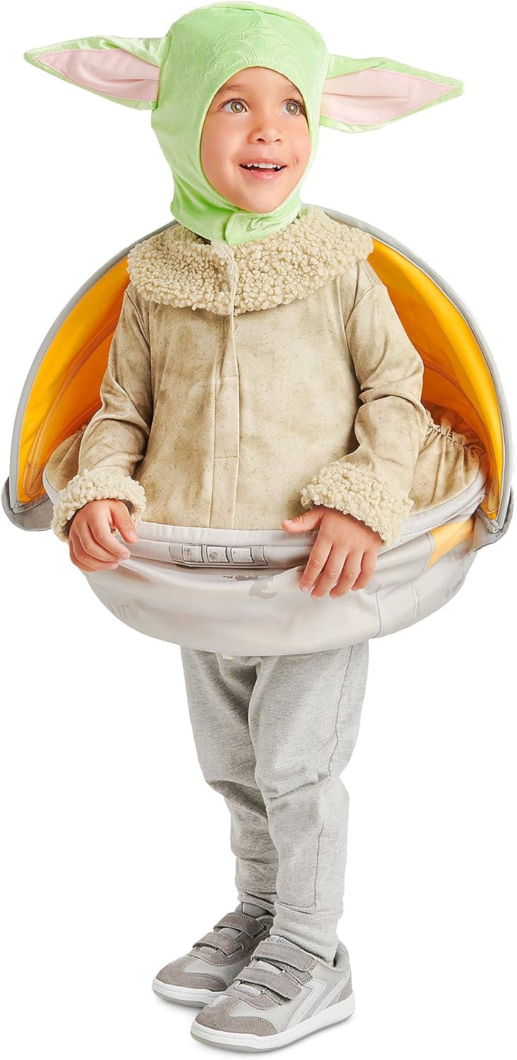 STAR WARS Grogu Hover Disfraz de carriola para niños pequeños, The