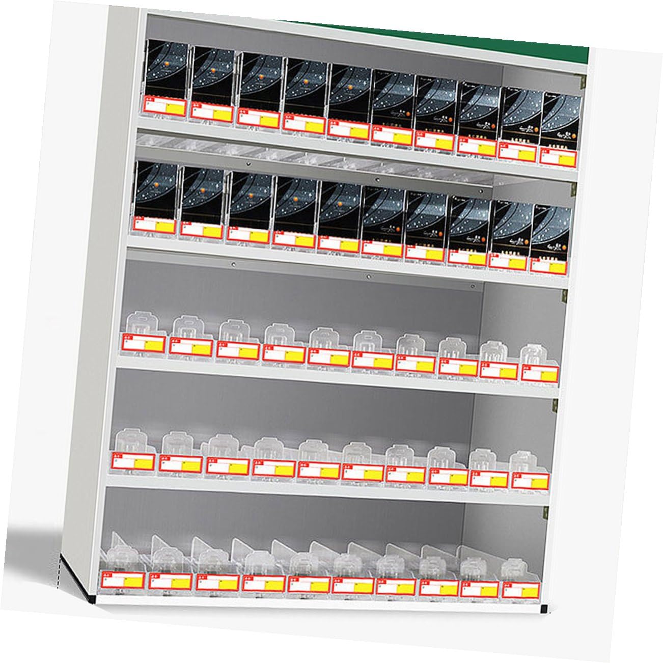 Didiseaon Automatic Cigarette Pusher Rack Single Double Sided Per Unit Sturdy Display Holder for Retail Stores