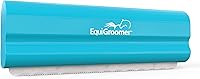 EquiGroomer EasyGroomer Deshedding Brush for Dogs & Cats - Undercoat Tool Removes Loose Fur & Dirt, Reduces Shedding Short Long Hair Turquoise