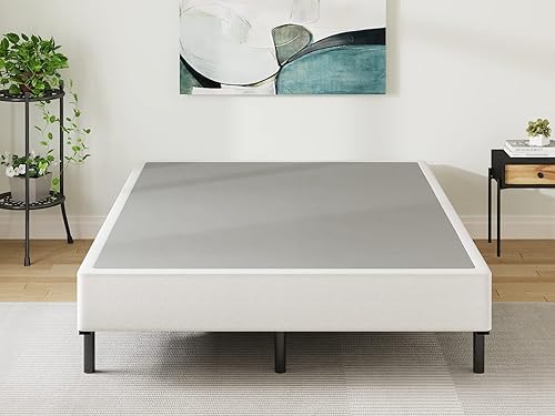 Miniatura 7 de Box-Spring-Full, 9 inch Metal Full Size Box Spring Only, Heavy Duty Full Box Spring with Fabric Cover, Easy Assembly, Non Slip, Noise Free