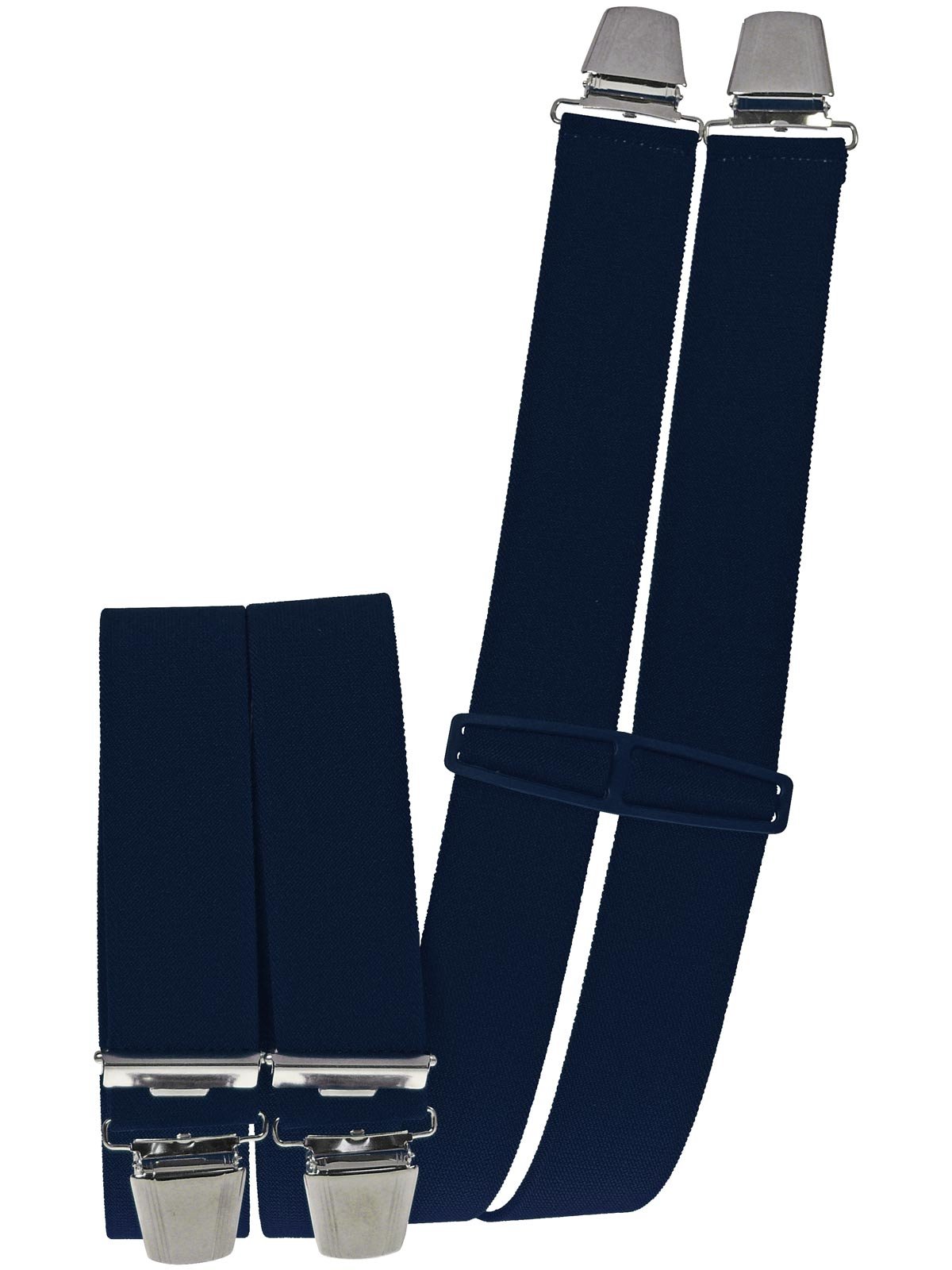 Harrys-Collection Herren Hosenträger 2 Größen großer Farbauswahl,Farben:schwarz;Größen:120 cm