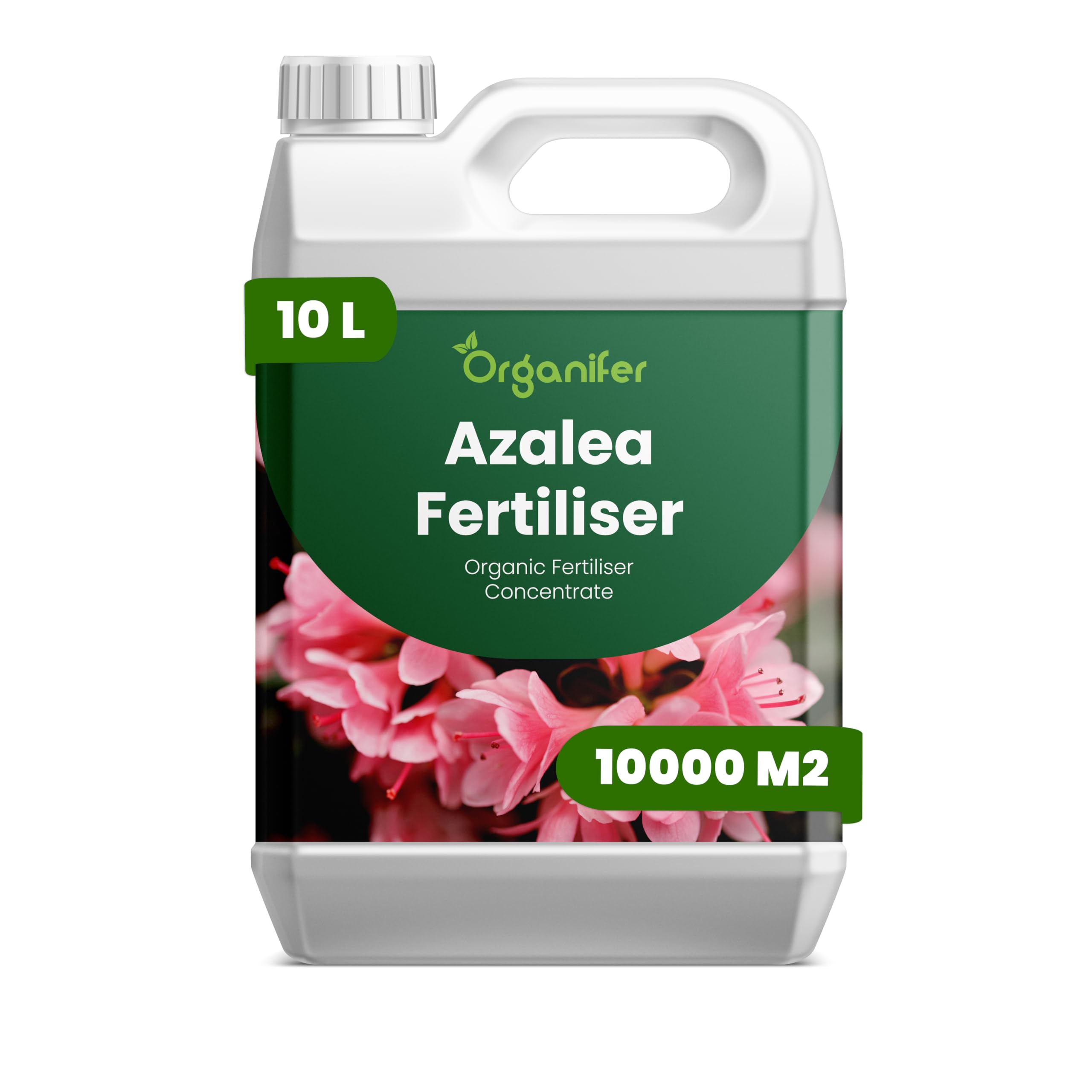 Fertilizante Líquido Para Azalea - 10L - NPK 3-4-3 | Fertilizante Para Floración Abundante Y Hojas Sanas - Favorece Vitalidad Y Raíces Fuertes - Organifer