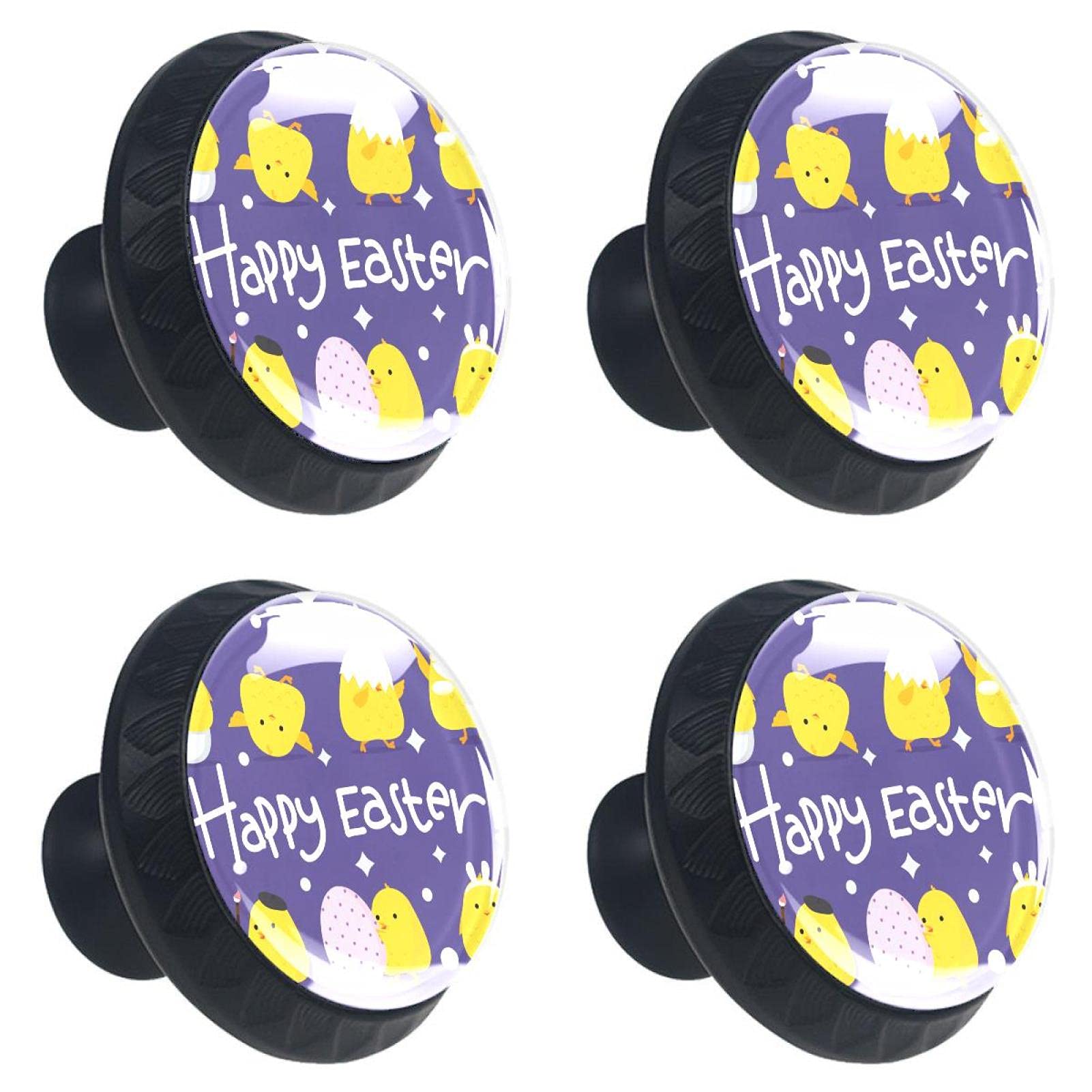 Boutons de tiroir en cristal 30 mm poignée ergonomique poussin pour placard et armoire