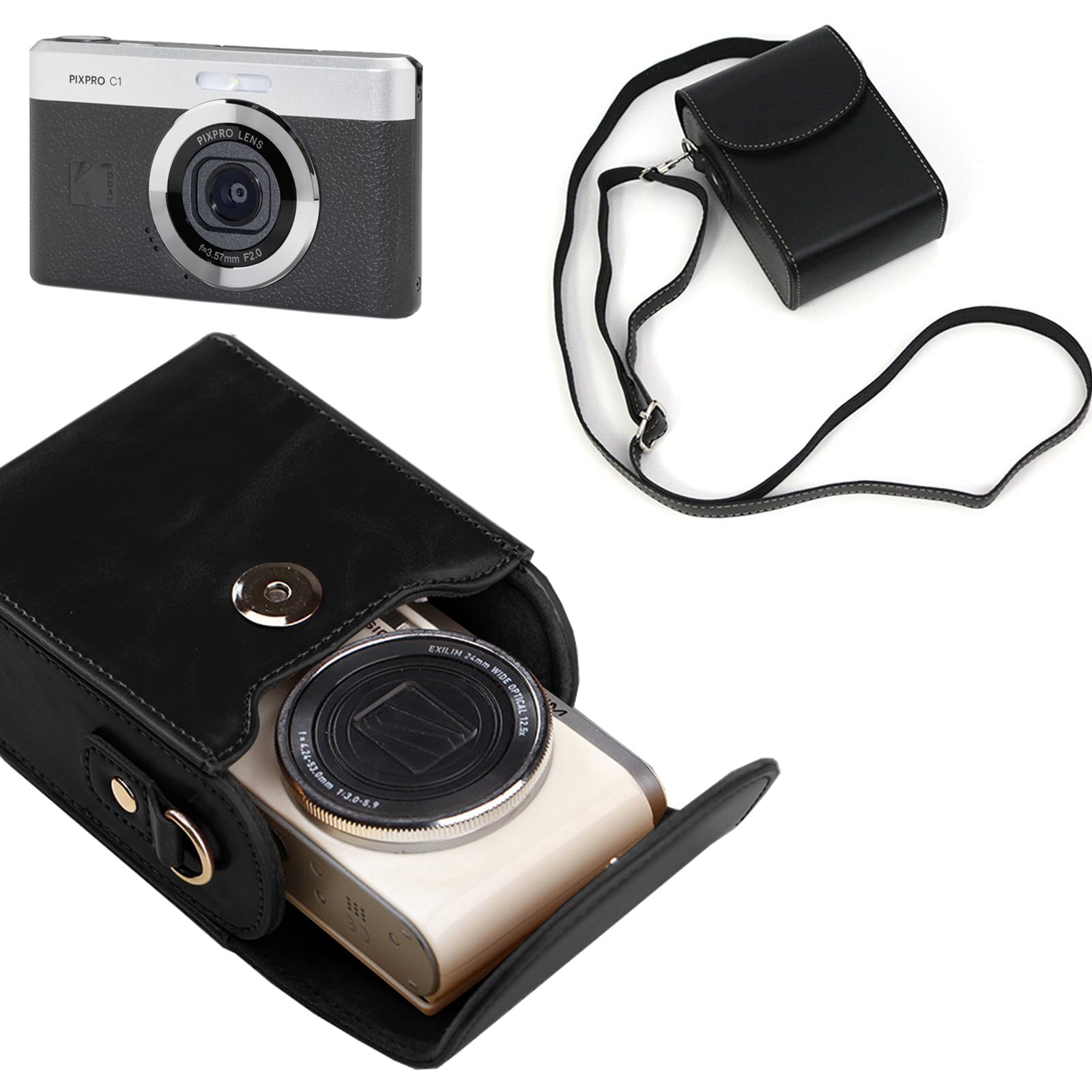 Amazon.com: Case for Kodak PIXPRO C1,NOUKAJU Camera Protective
