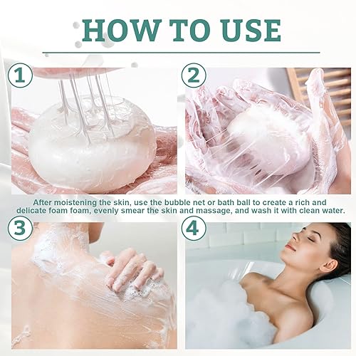 Miniatura 7 de Barras de jabón de leche de cabra con seda natural, barra de limpieza hidratante para manos y cuerpo, espuma cremosa y nutritiva, suaves para pieles