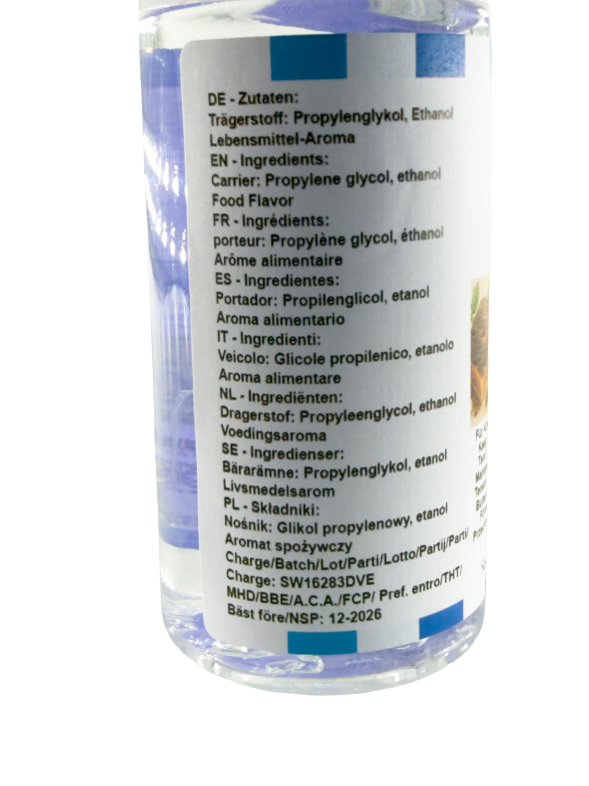 Waffle Nut Nougat Cream Flavor Concentrate - Vegan - Sasami - 10ml — view 7