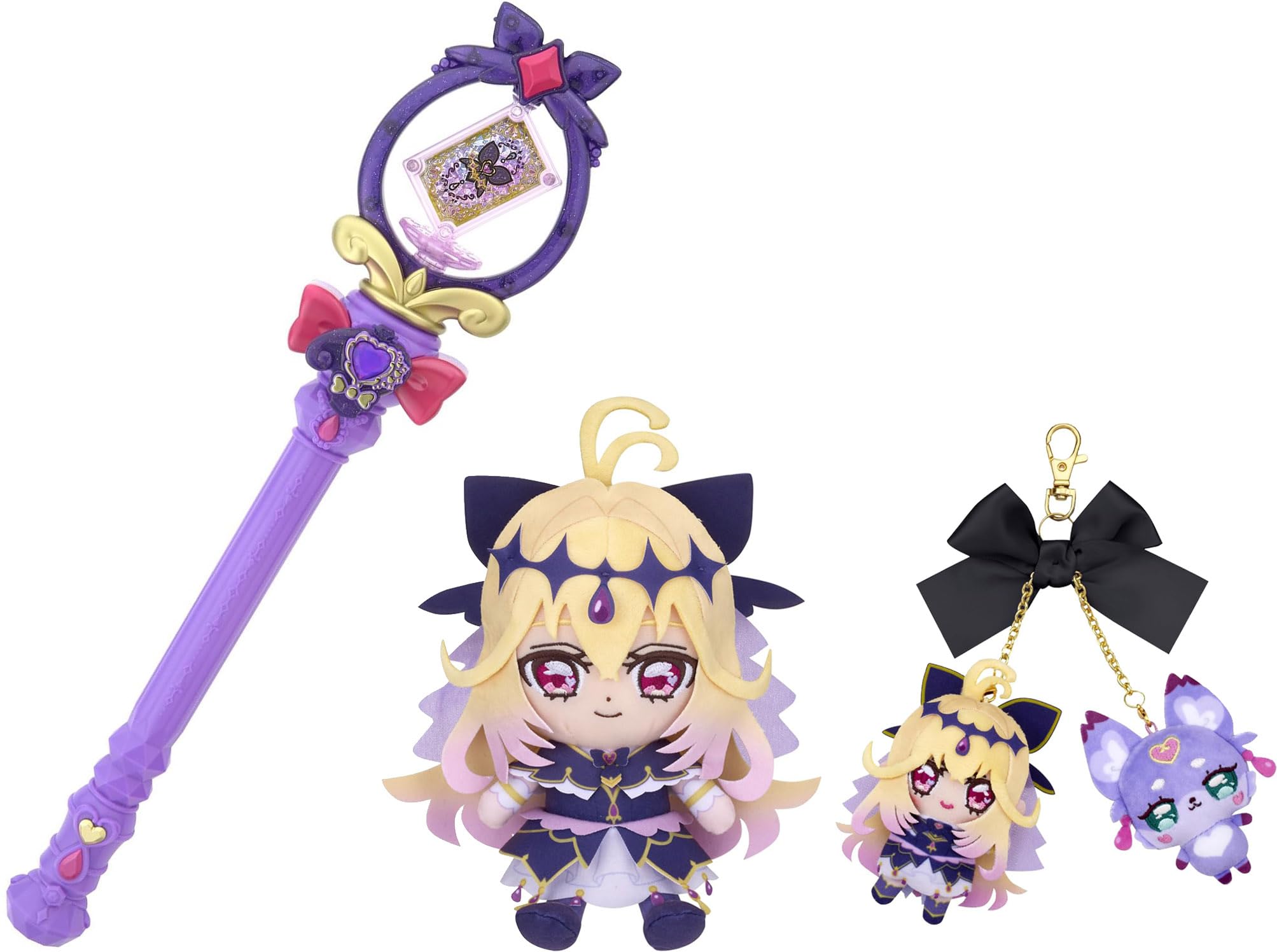 ティアアルカナロッド　キュアアルカナ・シャドウ　マシュタン　ぬいぐるみセット Amazon.co.jp: [バンダイ(BANDAI)] まわして変身！ ティアアルカナ