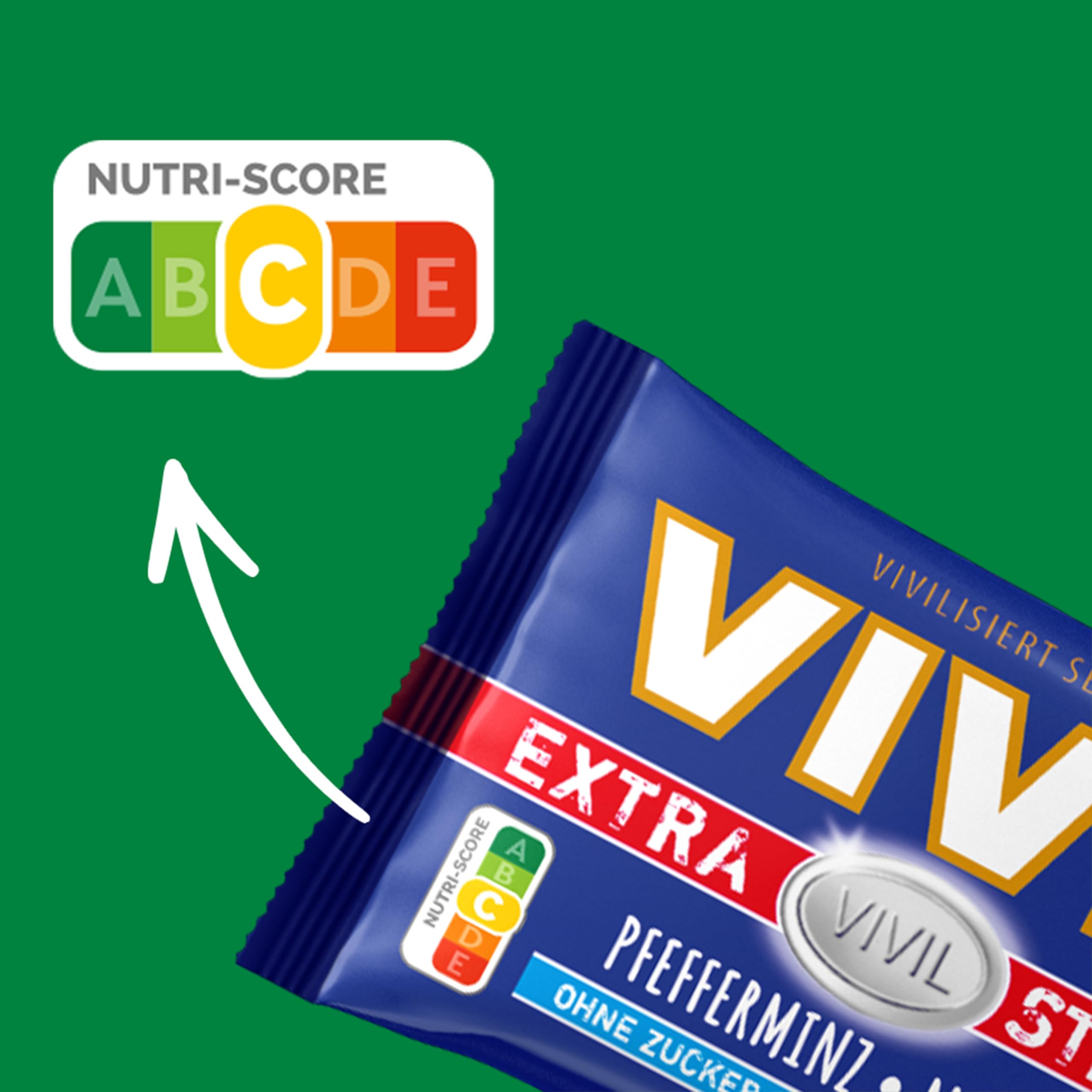 VIVIL Extra Strong Pfefferminz, 26 x 3er Pack, extra starke Pastillen mit Pfefferminzgeschmack, zuckerfrei & vegan, 78 x 25g